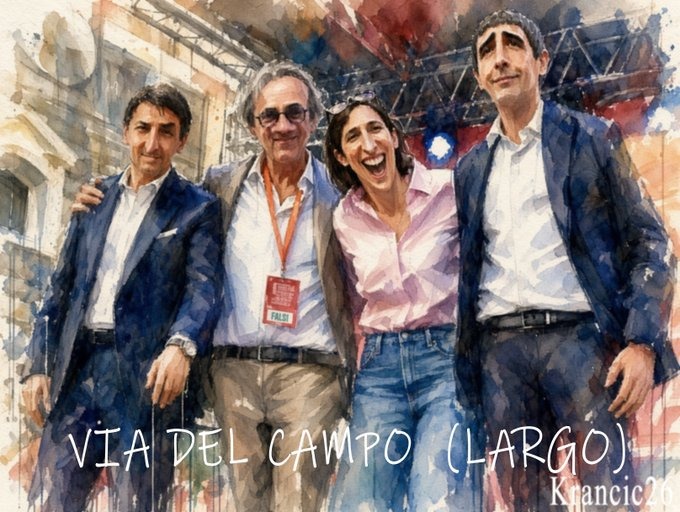 "I quattro della foca selvaggia" - Fabrizio De André - Via del campo